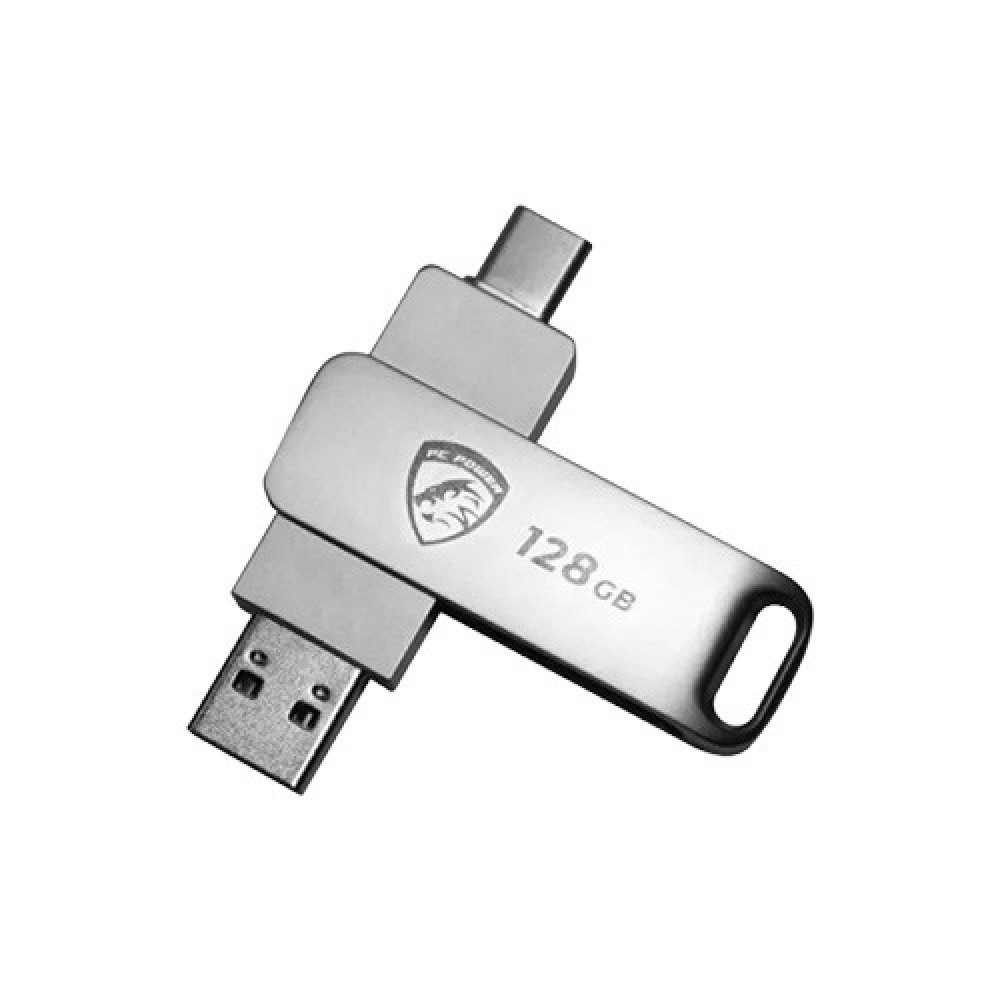 PC POWER 128GB USB 3.2+Type C Pendrive P128 Dual