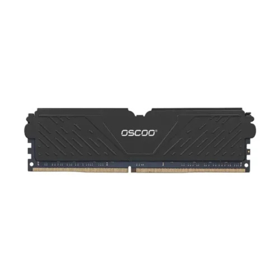 OSCOO M200 WARRIOR 16GB DDR4 3200MHz BLACK HEATSINK DESKTOP RAM